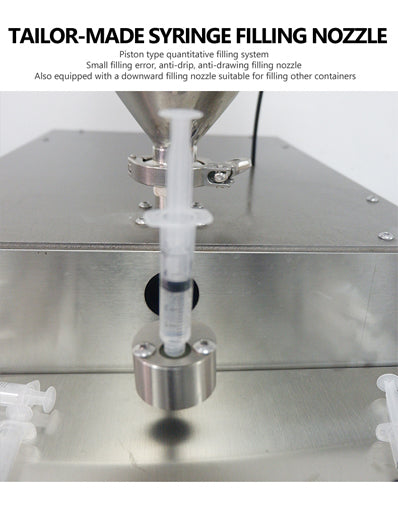 Semi-automatic Prefilled Syringe Liquid Filling Machine